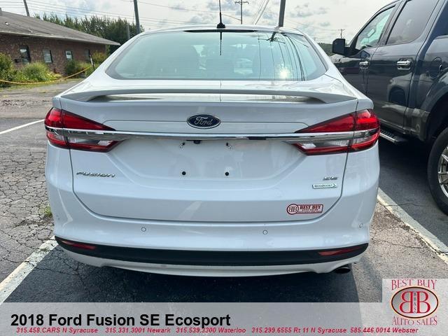 used 2018 Ford Fusion car, priced at $10,995