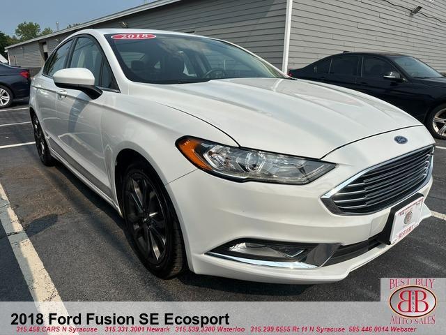 used 2018 Ford Fusion car, priced at $10,995