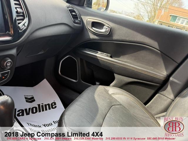 used 2018 Jeep Compass car, priced at $14,995