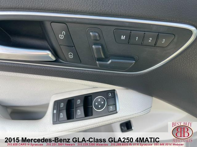 used 2015 Mercedes-Benz GLA-Class car, priced at $13,995