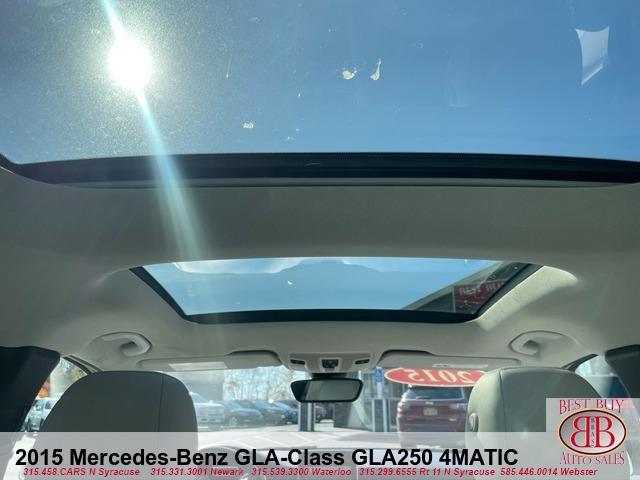 used 2015 Mercedes-Benz GLA-Class car, priced at $13,995