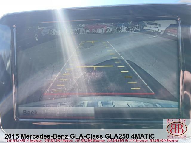 used 2015 Mercedes-Benz GLA-Class car, priced at $13,995