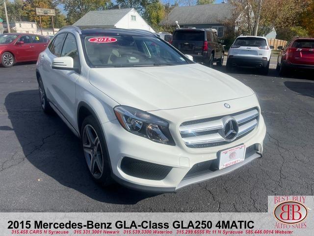 used 2015 Mercedes-Benz GLA-Class car, priced at $13,995