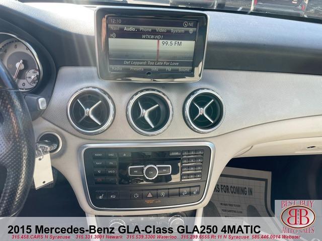used 2015 Mercedes-Benz GLA-Class car, priced at $13,995