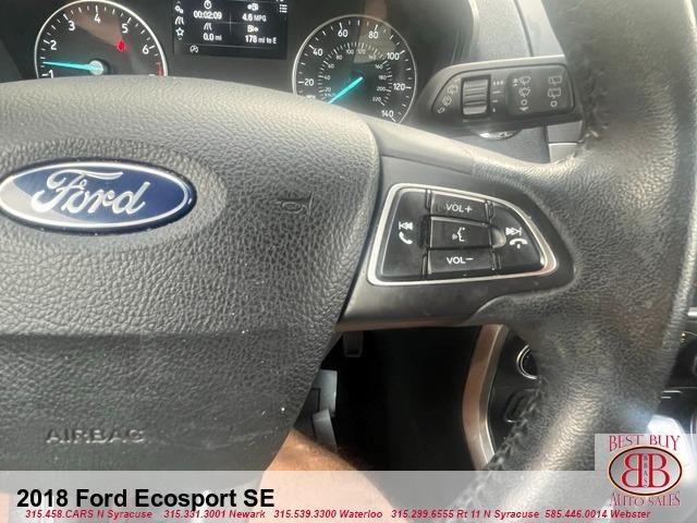 used 2018 Ford EcoSport car, priced at $9,995