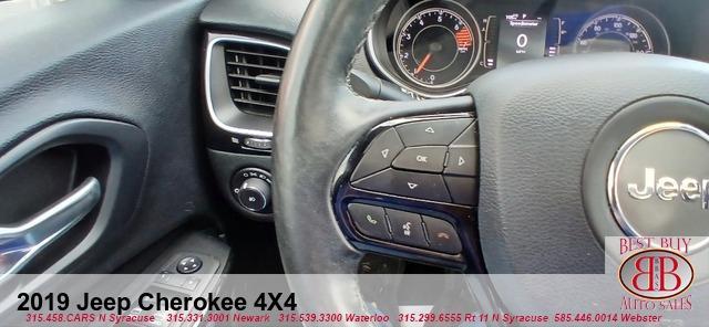 used 2019 Jeep Cherokee car, priced at $12,995