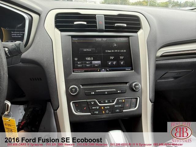 used 2016 Ford Fusion car, priced at $9,995