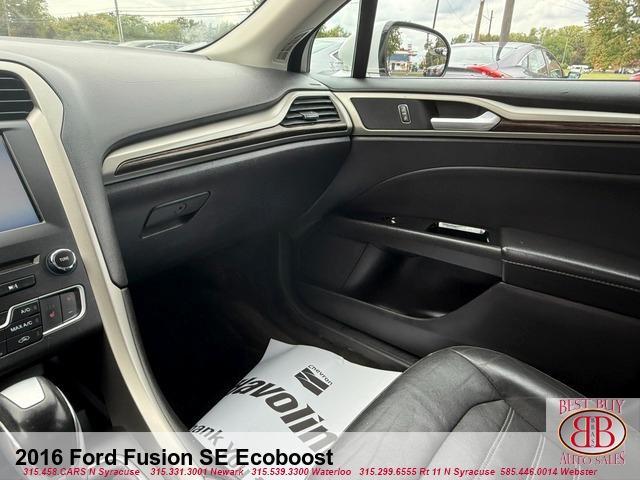 used 2016 Ford Fusion car, priced at $9,995