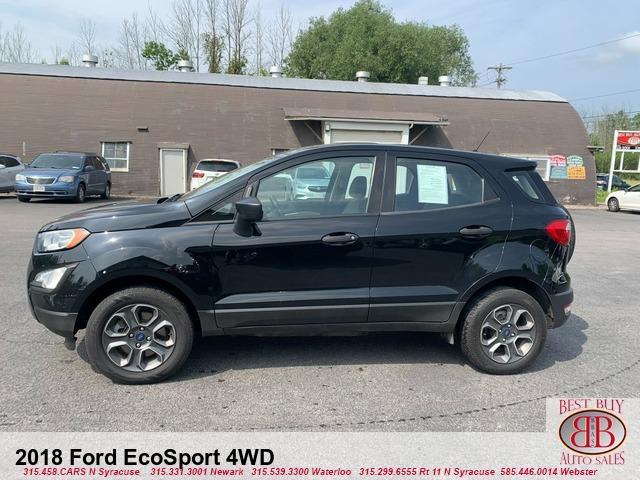 used 2018 Ford EcoSport car, priced at $9,995