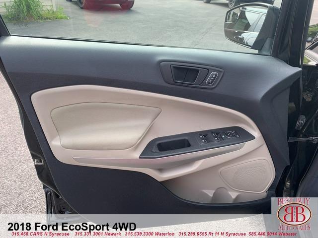 used 2018 Ford EcoSport car, priced at $9,995
