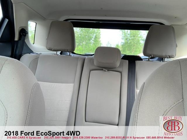 used 2018 Ford EcoSport car, priced at $9,995