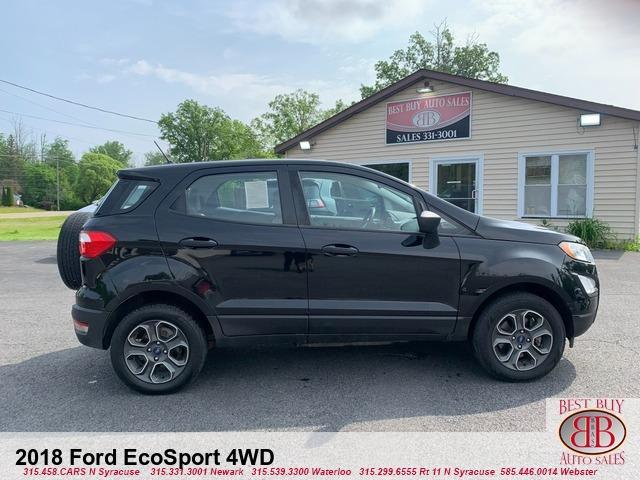 used 2018 Ford EcoSport car, priced at $9,995