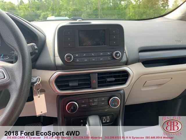 used 2018 Ford EcoSport car, priced at $9,995