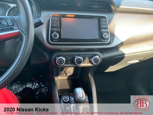 used 2020 Nissan Kicks car, priced at $13,995