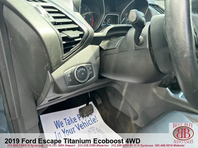 used 2019 Ford Escape car, priced at $16,995