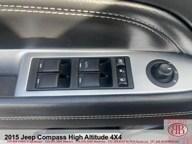 used 2015 Jeep Compass car, priced at $10,995