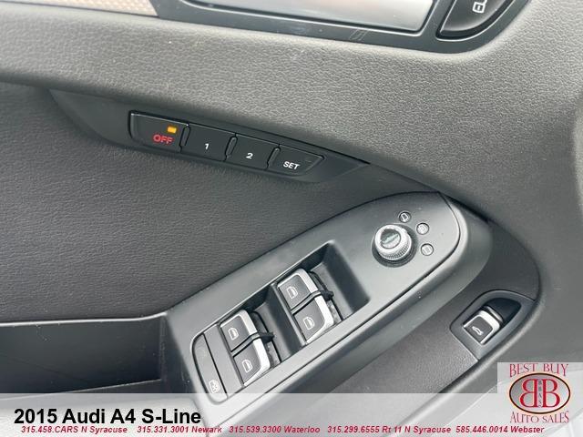 used 2015 Audi A4 car, priced at $10,995