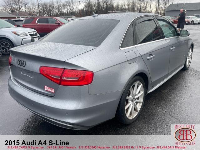 used 2015 Audi A4 car, priced at $10,995