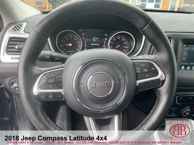 used 2018 Jeep Compass car, priced at $13,995