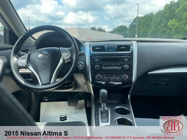 used 2015 Nissan Altima car, priced at $9,995