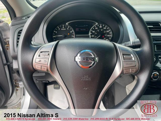 used 2015 Nissan Altima car, priced at $9,995