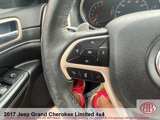 used 2017 Jeep Grand Cherokee car, priced at $14,995