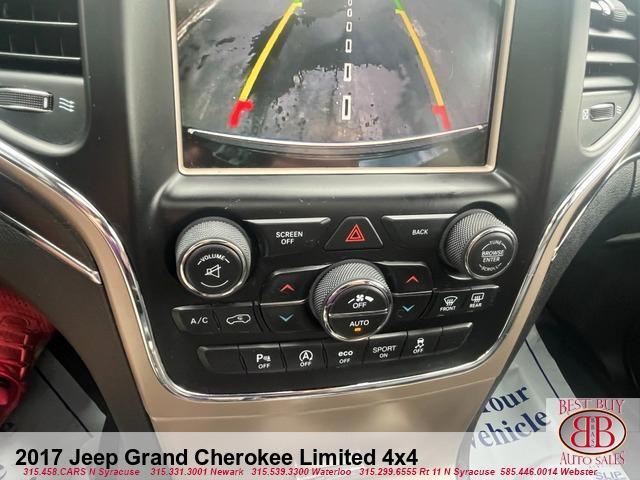 used 2017 Jeep Grand Cherokee car, priced at $14,995