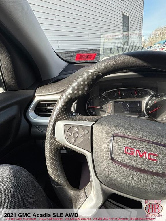 used 2021 GMC Acadia car, priced at $16,500