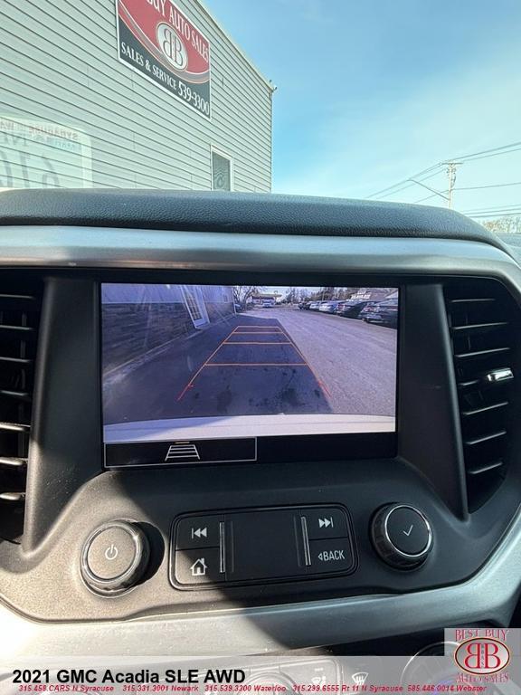 used 2021 GMC Acadia car, priced at $16,500