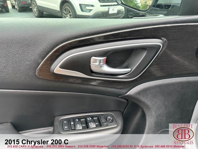 used 2015 Chrysler 200 car, priced at $10,995