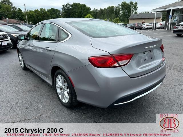 used 2015 Chrysler 200 car, priced at $10,995