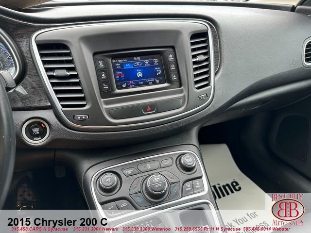 used 2015 Chrysler 200 car, priced at $10,995