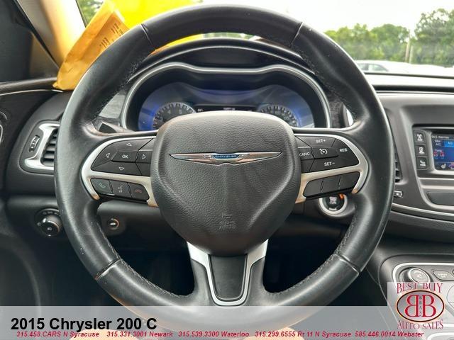 used 2015 Chrysler 200 car, priced at $10,995