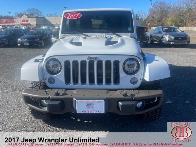 used 2017 Jeep Wrangler Unlimited car, priced at $21,995