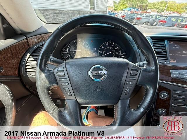 used 2017 Nissan Armada car, priced at $21,995