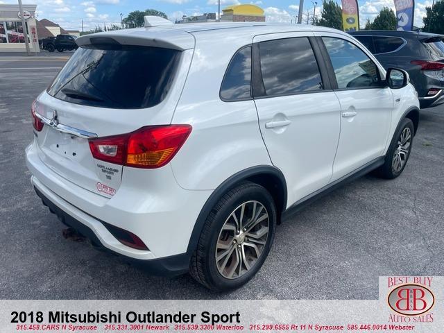 used 2018 Mitsubishi Outlander Sport car, priced at $10,995
