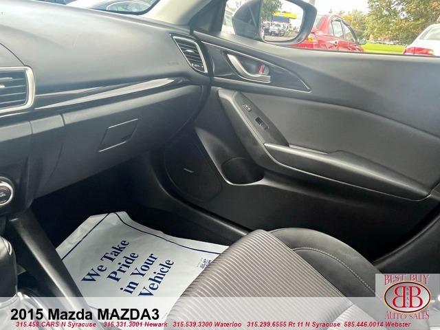 used 2015 Mazda Mazda3 car, priced at $10,995