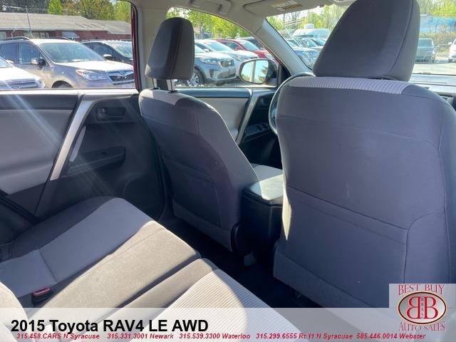 used 2015 Toyota RAV4 car, priced at $14,995