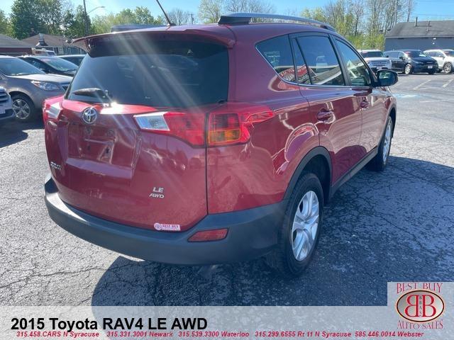 used 2015 Toyota RAV4 car, priced at $14,995
