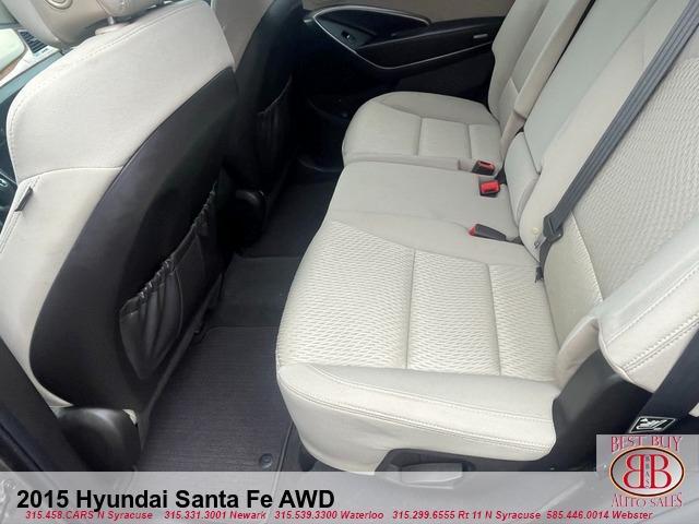 used 2015 Hyundai Santa Fe car, priced at $12,995