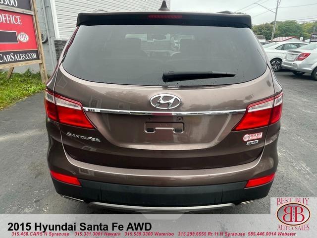 used 2015 Hyundai Santa Fe car, priced at $12,995