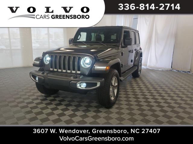 used 2021 Jeep Wrangler Unlimited car, priced at $37,825