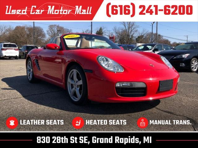 used 2007 Porsche Boxster car, priced at $18,900