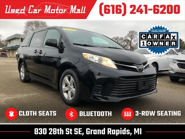 used 2018 Toyota Sienna car, priced at $15,900