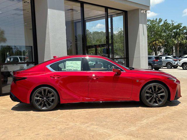 new 2025 Lexus IS 350 car, priced at $47,018