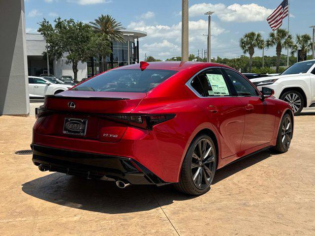 new 2025 Lexus IS 350 car, priced at $47,018