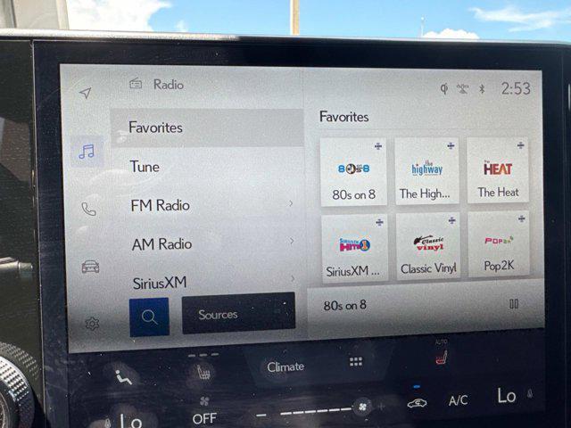 used 2025 Lexus NX 250 car, priced at $40,900