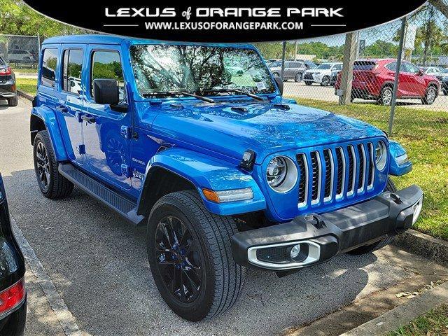 used 2021 Jeep Wrangler Unlimited 4xe car, priced at $37,800
