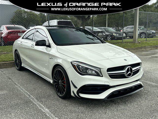 used 2018 Mercedes-Benz AMG CLA 45 car, priced at $26,997