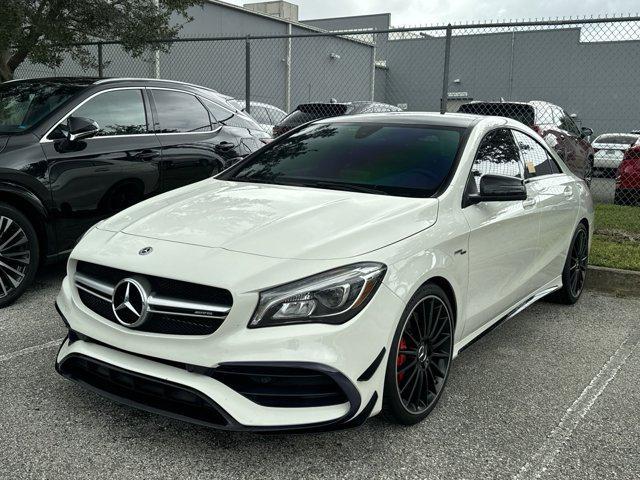 used 2018 Mercedes-Benz AMG CLA 45 car, priced at $26,997